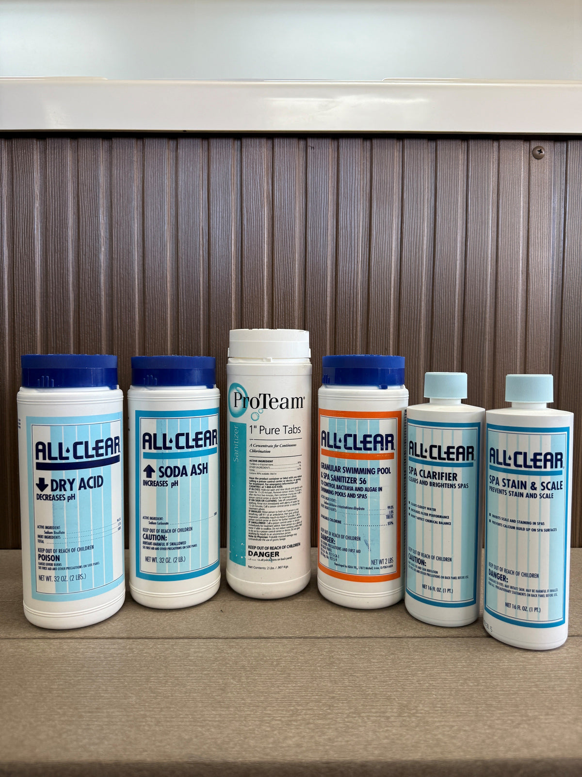 Standard Water Care Products